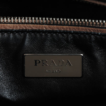 Prada Glace Calf Twin Pocket Tote Argilla 6 of 9