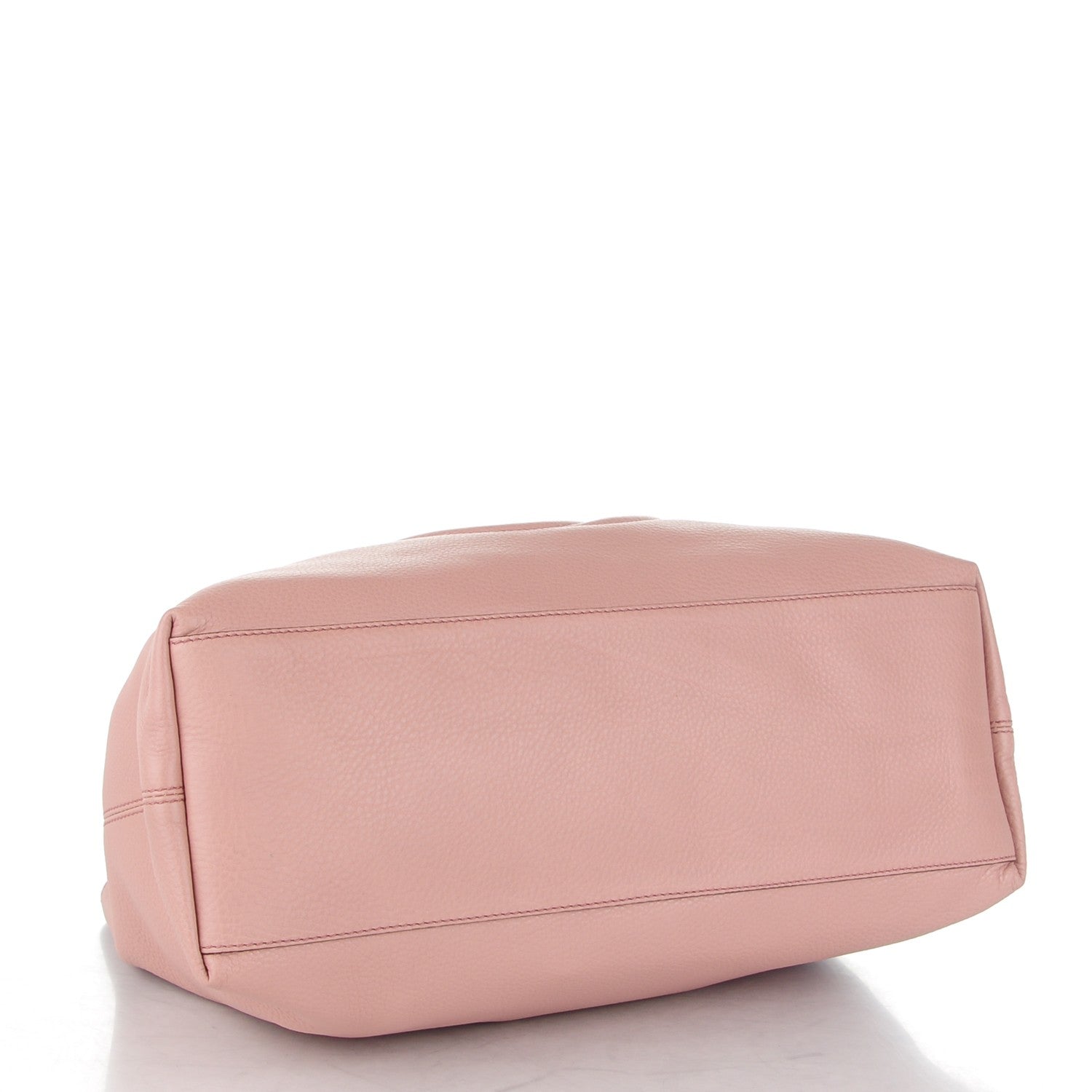 Gucci Pebbled Calfskin Medium Soho Chain Shoulder Bag Antique Rose 4 of 7
