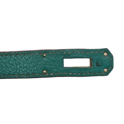 Hermes Chevre De Coromandel Kelly Retourne 28 Bleu Paon 7 of 20