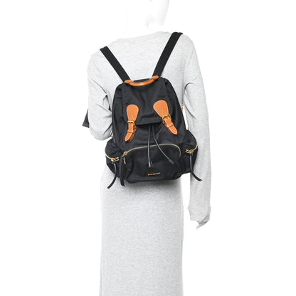 Burberry Nylon Medium Rucksack Backpack Black 2 of 9