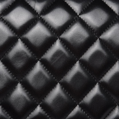Chanel Lambskin Quilted Maxi Double Flap Black 12 of 19