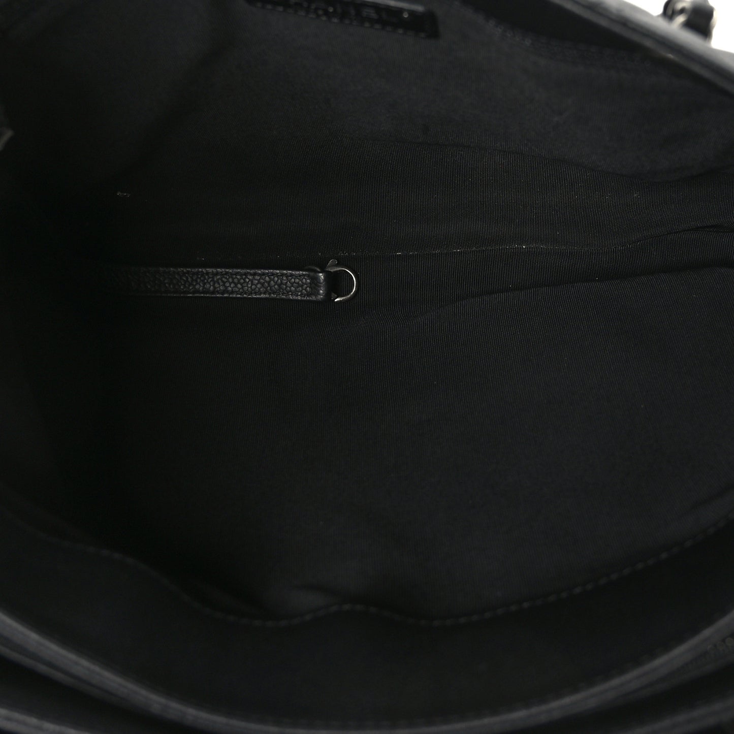 Caviar Quilted Urban Companion Shopping Tote Black