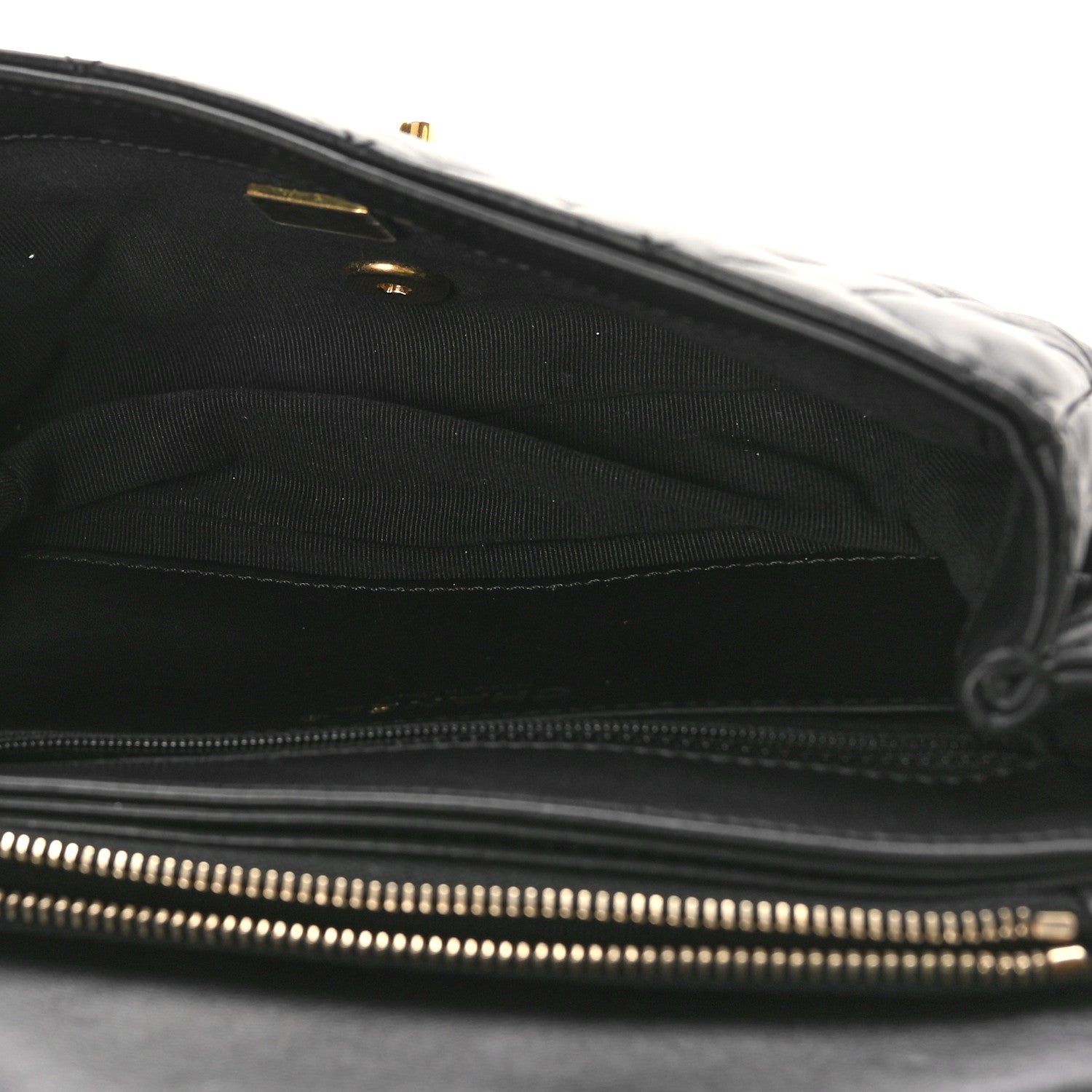 Chanel Lambskin Quilted Small Pillow Crush Flap Black 5 of 9