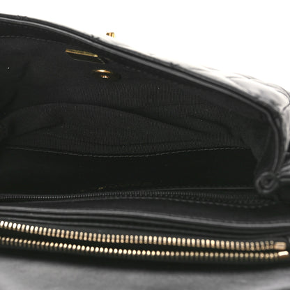 Chanel Lambskin Quilted Small Pillow Crush Flap Black 5 of 9