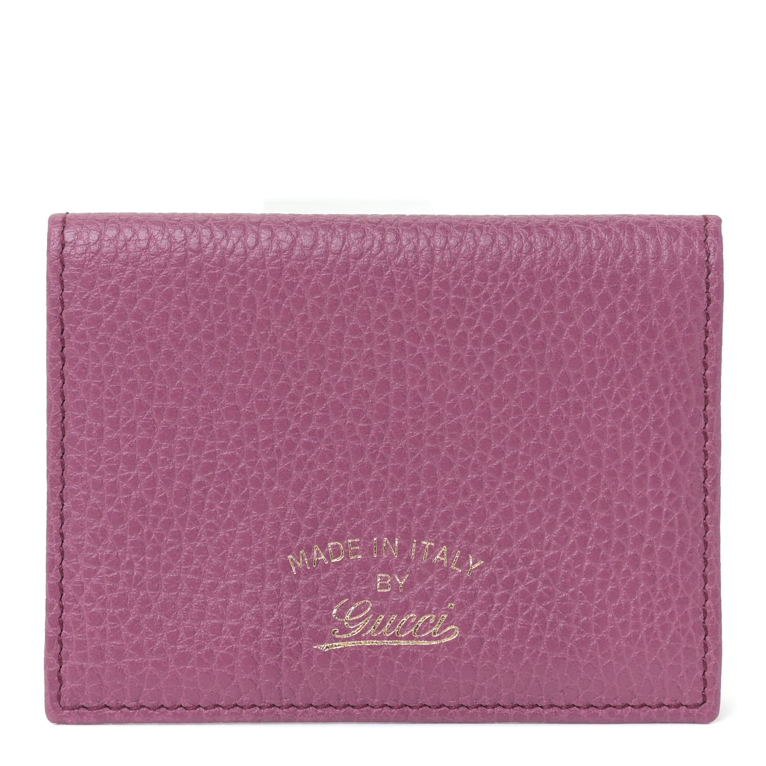 Gucci Dollar Calfskin Swing Train Pass Card Case Peonia Flower 1 of 10