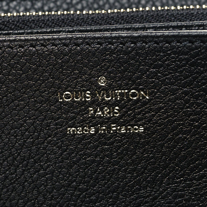Louis Vuitton Empreinte Monogram Giant Zippy Wallet Black Beige 6 of 6
