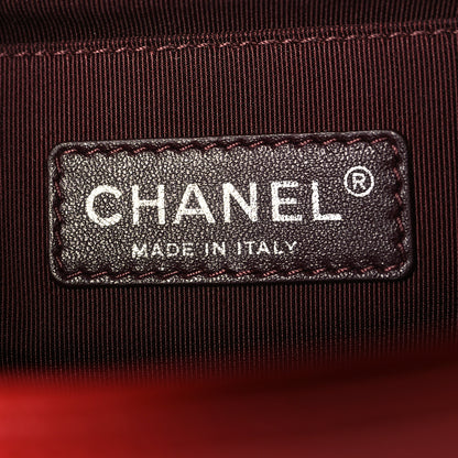 Chanel Calfskin Quilted Double Stitch Medium Boy Flap Red 6 of 10