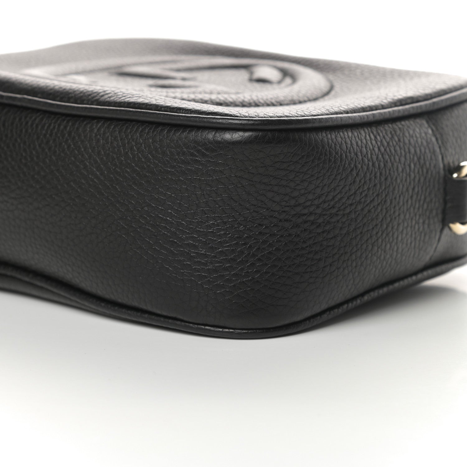 Gucci Pebbled Calfskin Small Soho Disco Bag Black 10 of 11