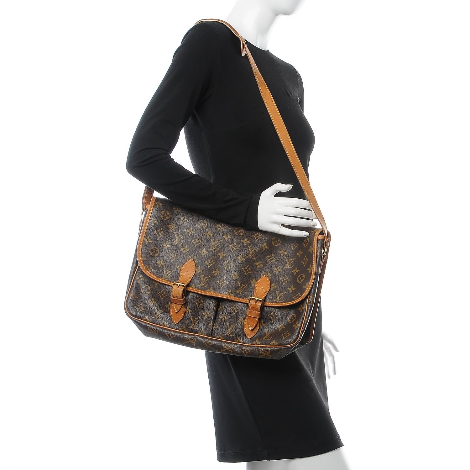 Louis Vuitton Monogram Sac Gibeciere GM 2 of 11