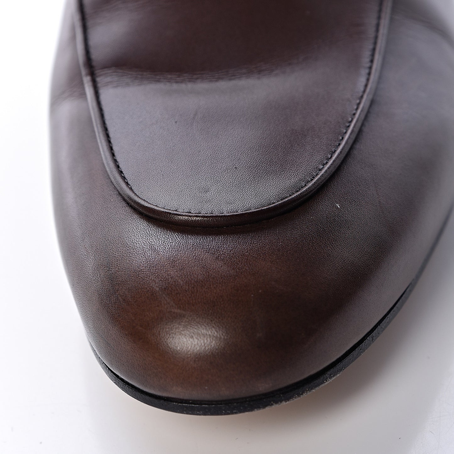 Calfskin Womens Princetown Slippers 39 Fondente Brown