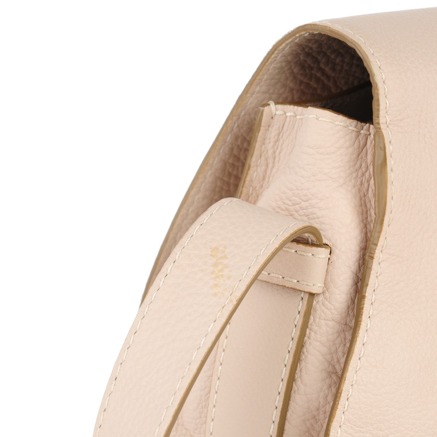 Chloe Calfskin Medium Marcie Round Crossbody Bag Abstract White 5 of 10