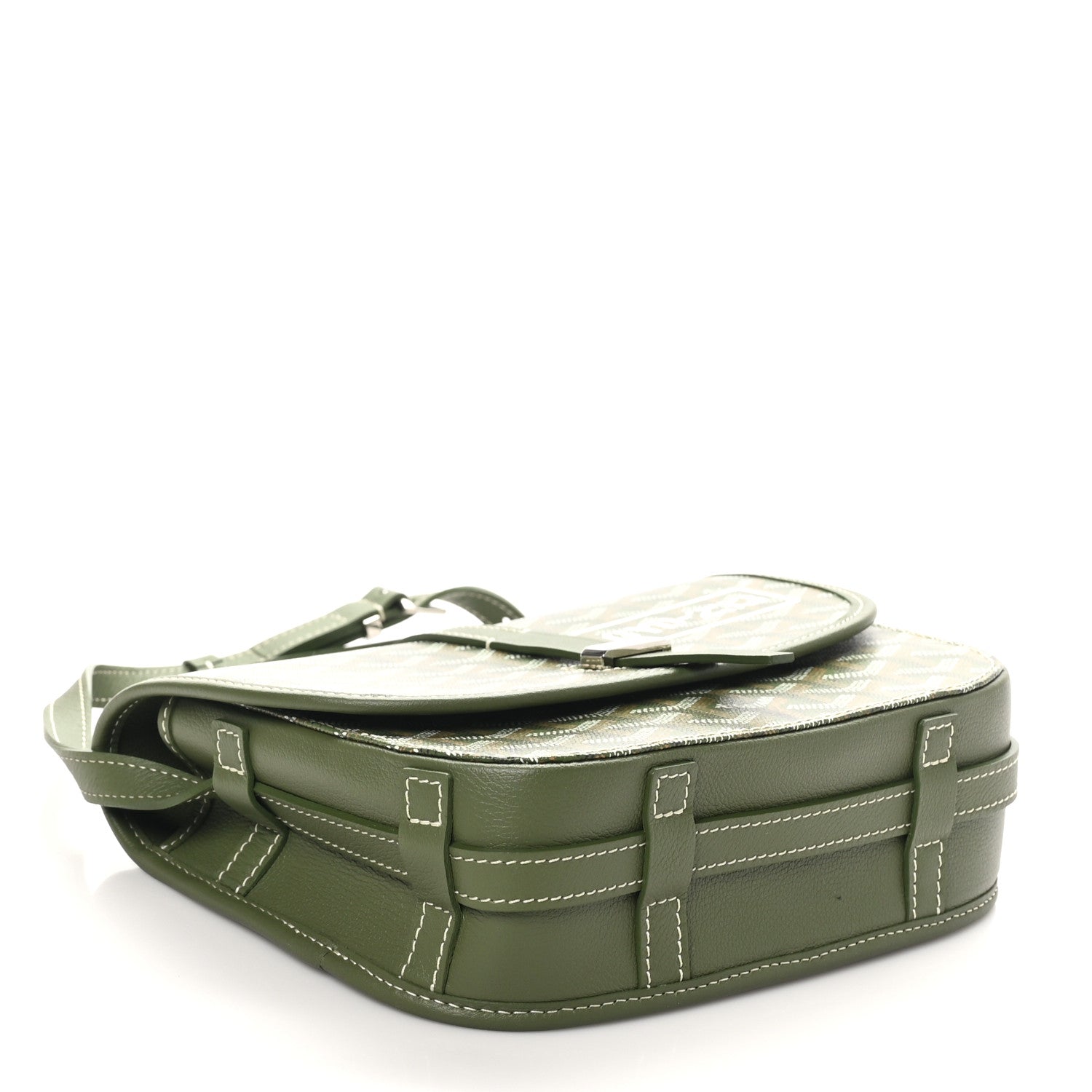 Goyard Goyardine Belvedere PM Messenger Bag Kaki 4 of 9