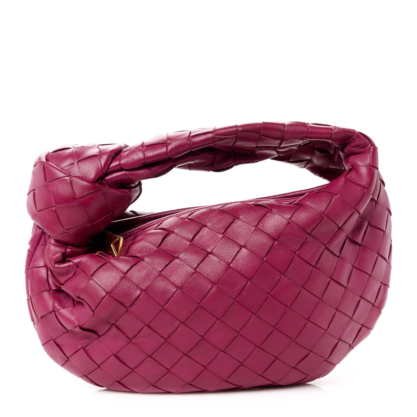 Nappa Intrecciato Mini Jodie Cinnabar