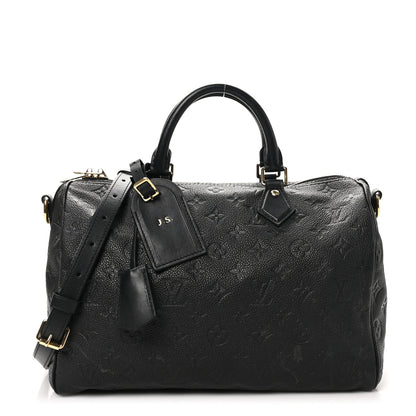 Louis Vuitton Empreinte Monogram Speedy Soft 30 Black 1 of 10