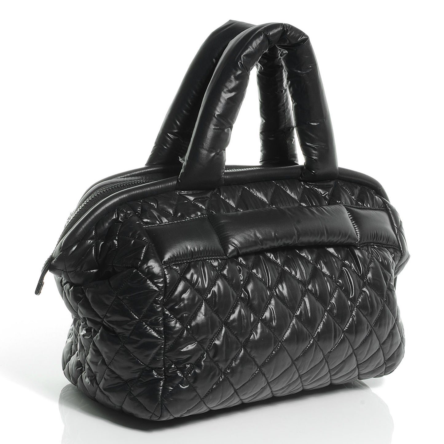 Nylon Coco Cocoon Bowler Black