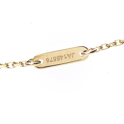 Van Cleef & Arpels 18K Yellow Gold Mother of Pearl Sweet Alhambra Pendant Necklace 5 of 7