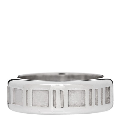 Tiffany Sterling Silver Atlas Ring 53 6.25 3 of 4