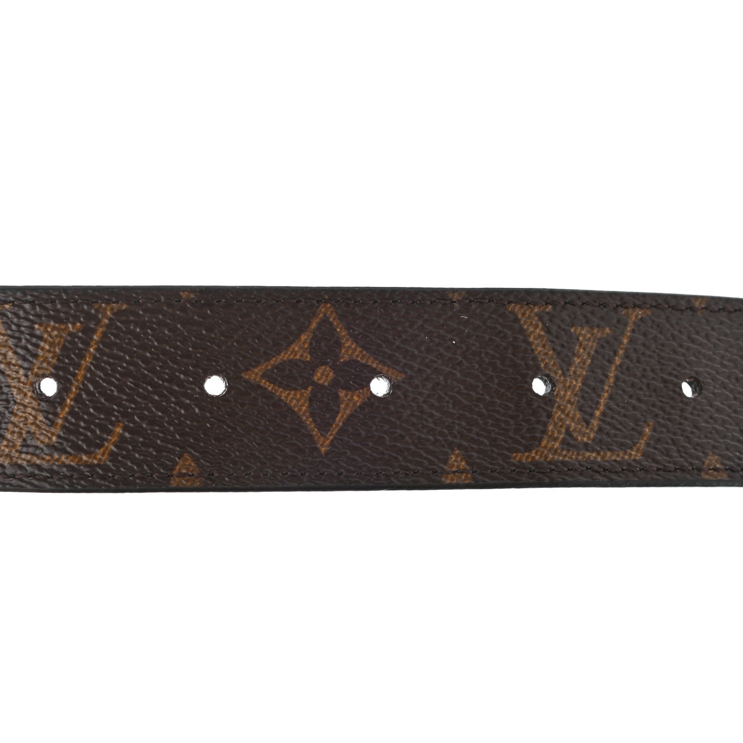 Louis Vuitton Calfskin Monogram 30mm LV Initiales Reversible Belt 85 34 Black 5 of 7