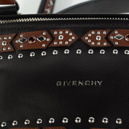 Givenchy Calfskin Small Studded Pandora Black Brown 6 of 9