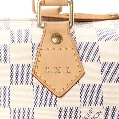 Louis Vuitton Damier Azur Speedy 30 12 of 12