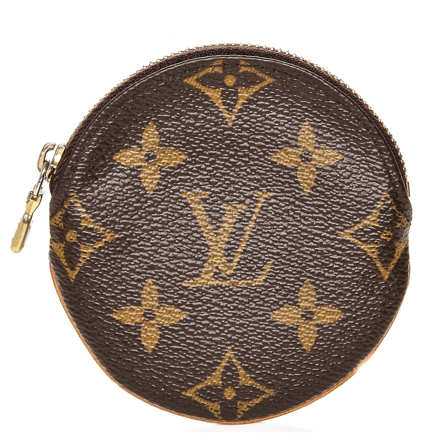 Monogram Round Coin Purse