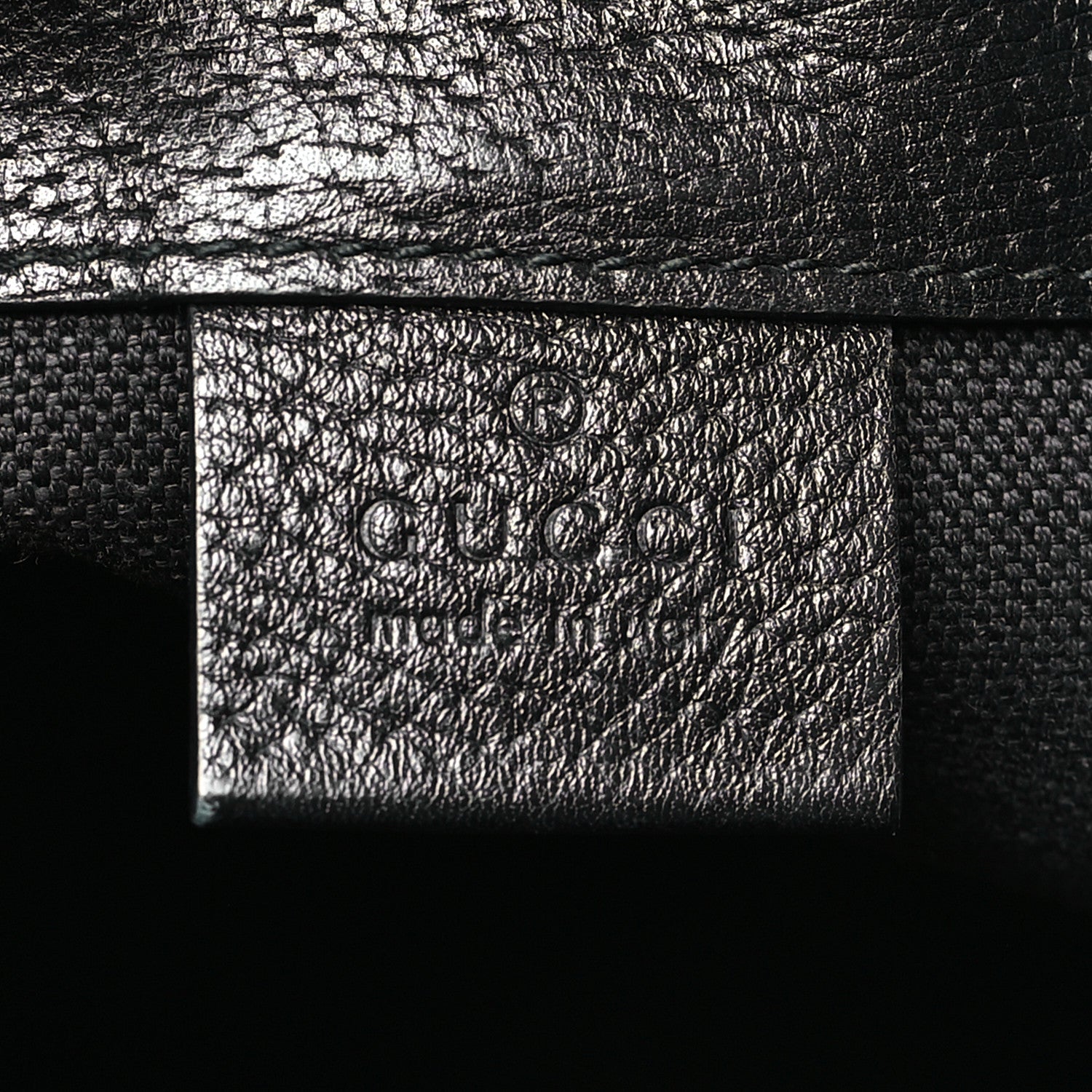 Gucci GG Supreme Monogram Psychedelic Bucket Bag Black 6 of 11