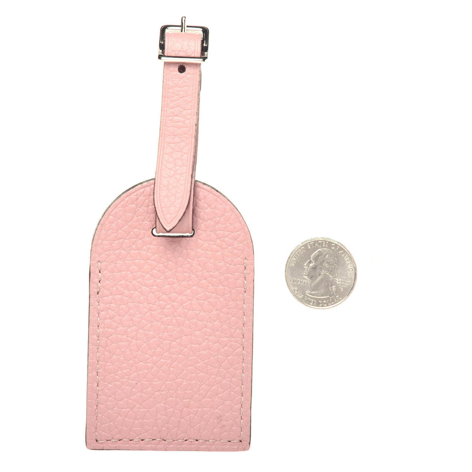 Louis Vuitton Taurillon Luggage Tag Magnolia 2 of 4