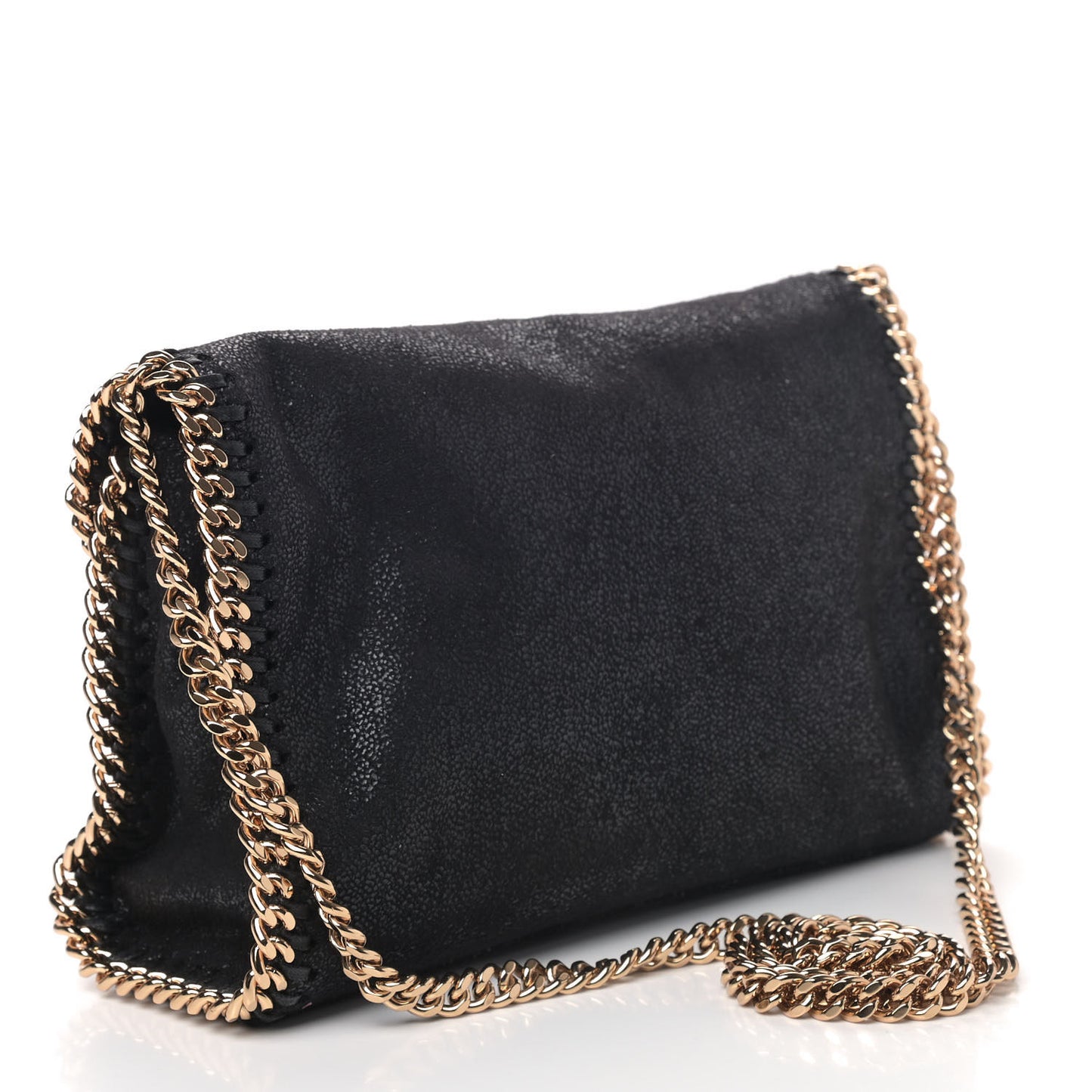 Shaggy Deer Falabella Mini Crossbody Bag Black