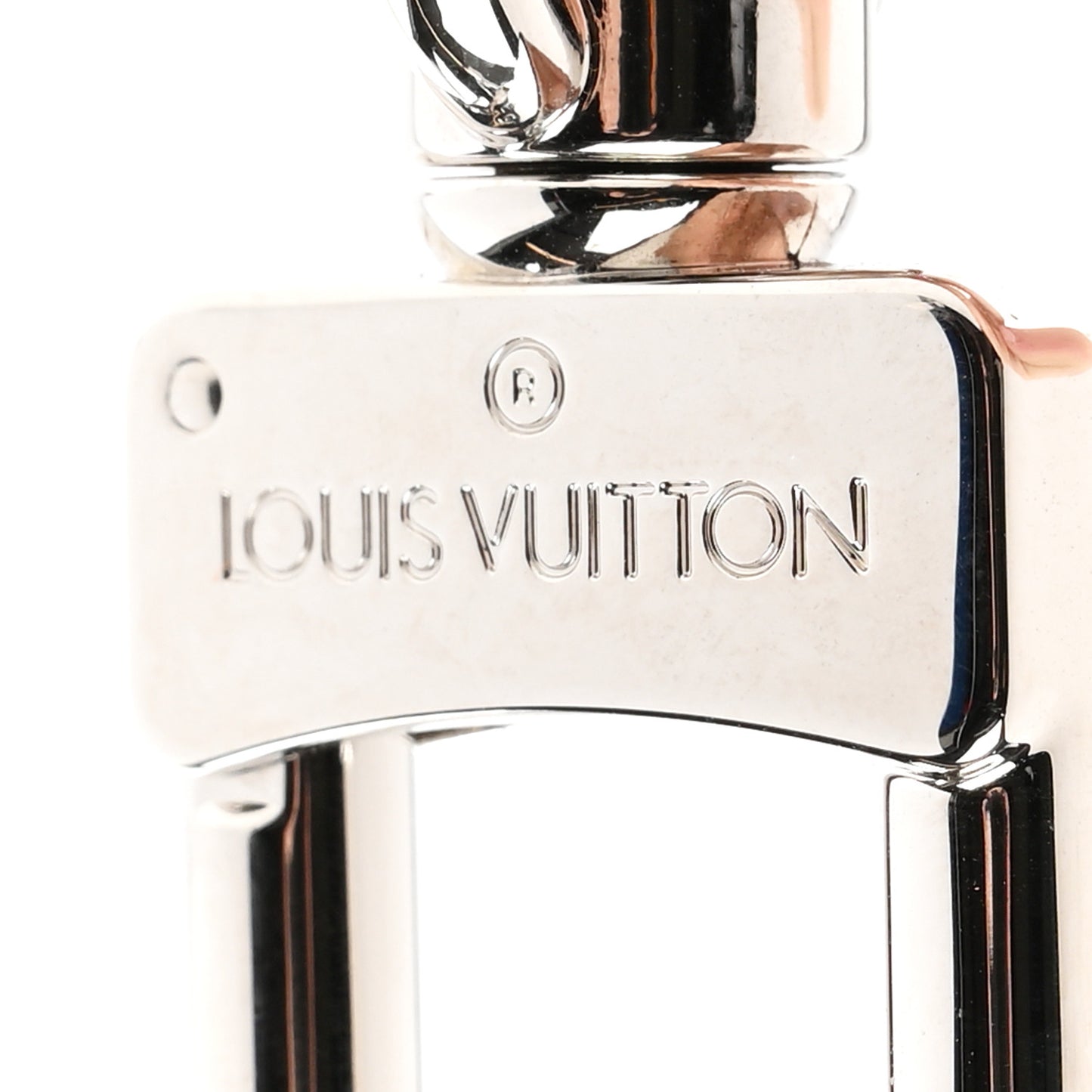 Calfskin Jeff Koons Masters LV Rabbit Bag Charm Key Ring