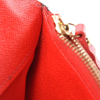 Louis Vuitton Monogram Kusama Waves Insolite Wallet Red 7 of 10
