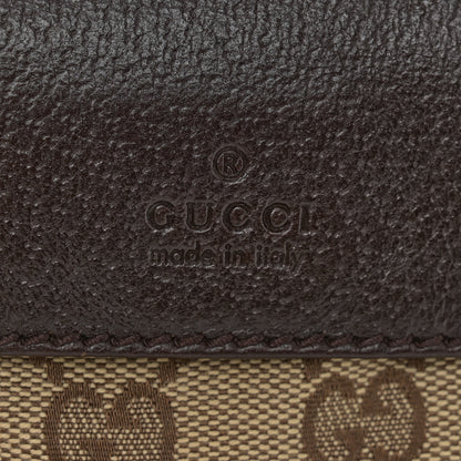 Gucci GG Monogram Double Pocket Belt Bag Dark Brown 13 of 13