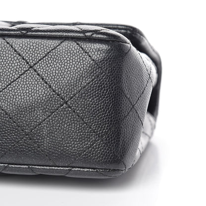 Chanel Iridescent Caviar Quilted Mini Rectangular Flap Black 10 of 11