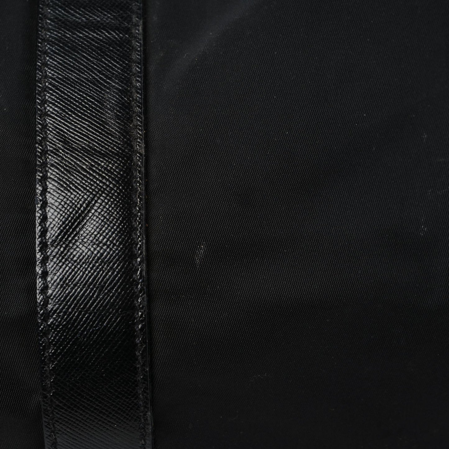 Nylon Viaggio Duffle Black