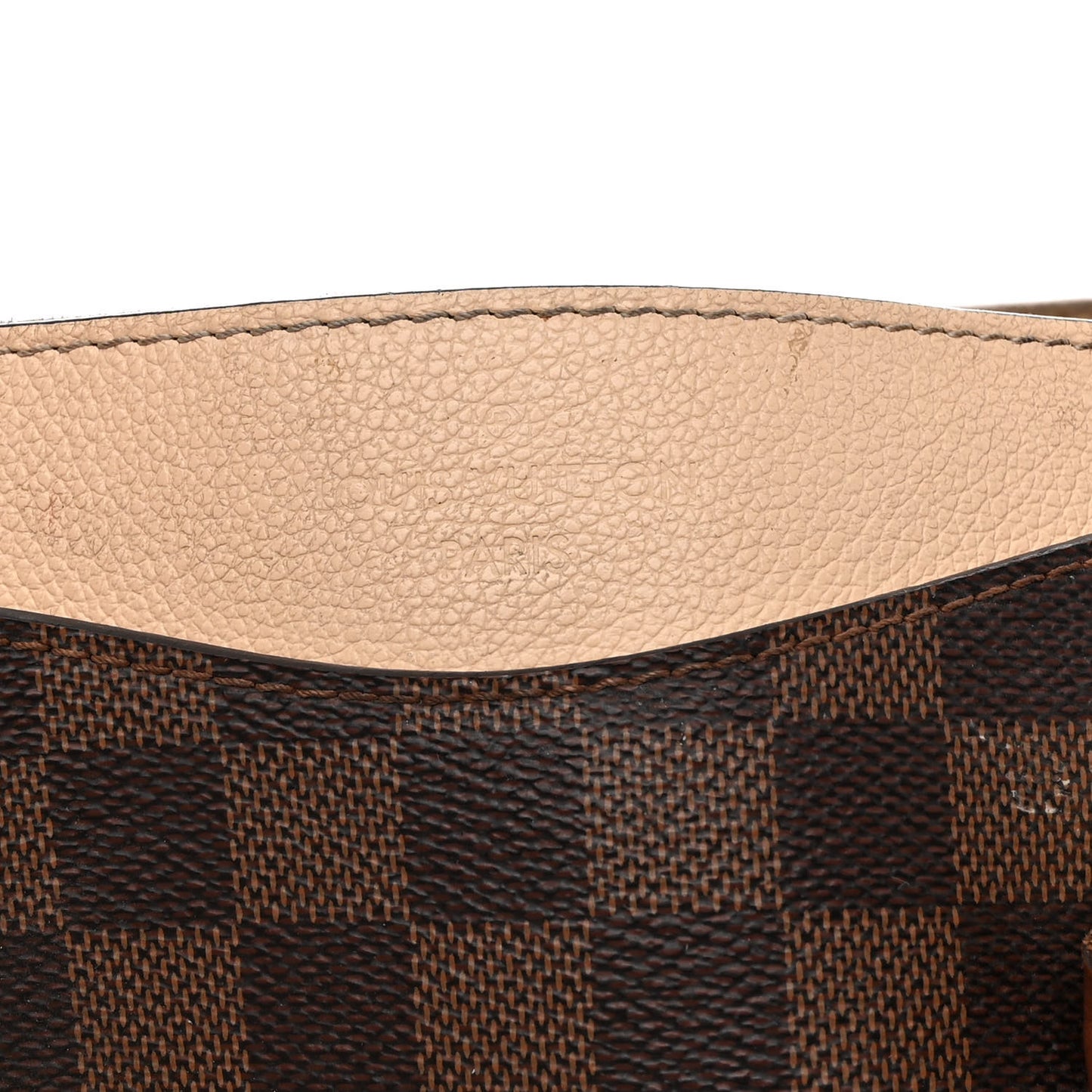 Damier Ebene LV Riverside Creme