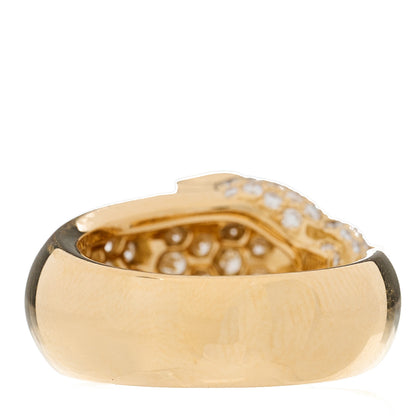 Cartier 18K Yellow Gold Diamond Tsavorite Onyx Panthere De Cartier Band Ring 48 4.5 9 of 11