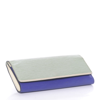 Louis Vuitton Electric Epi Flore Tri-Color Wallet Amande 4 of 7