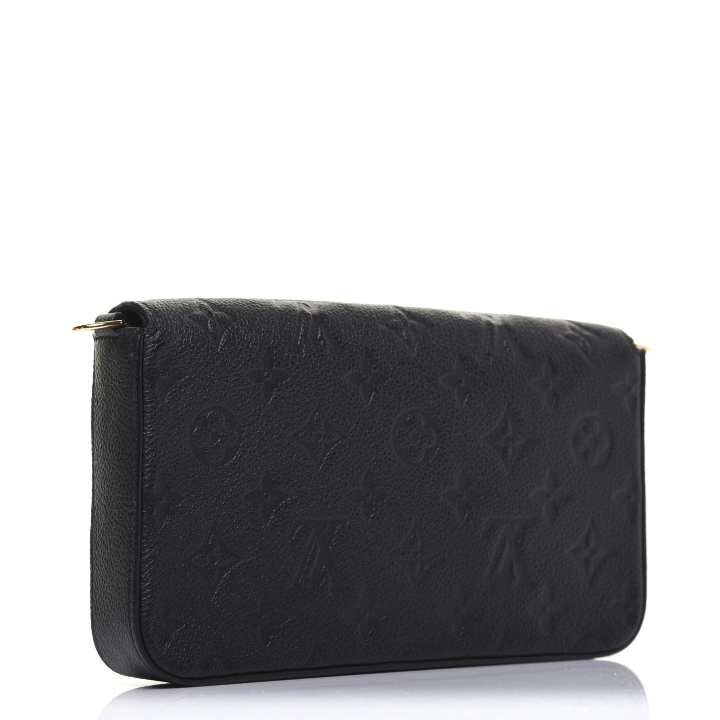 Empreinte Pochette Felicie Chain Wallet Black