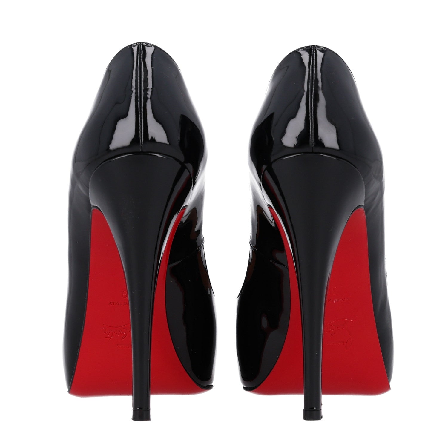 Christian Louboutin Patent Very Prive 120 Pumps 39 Black 6 of 10