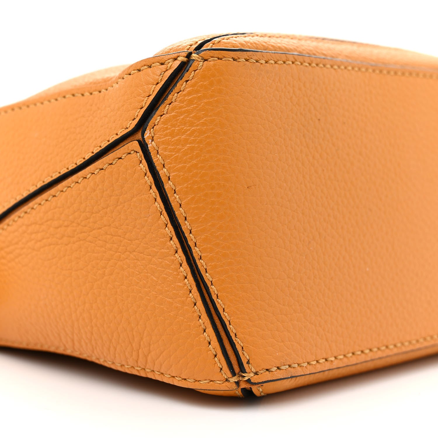 Loewe Calfskin Mini Puzzle Bag Narcisus Yellow 9 of 12