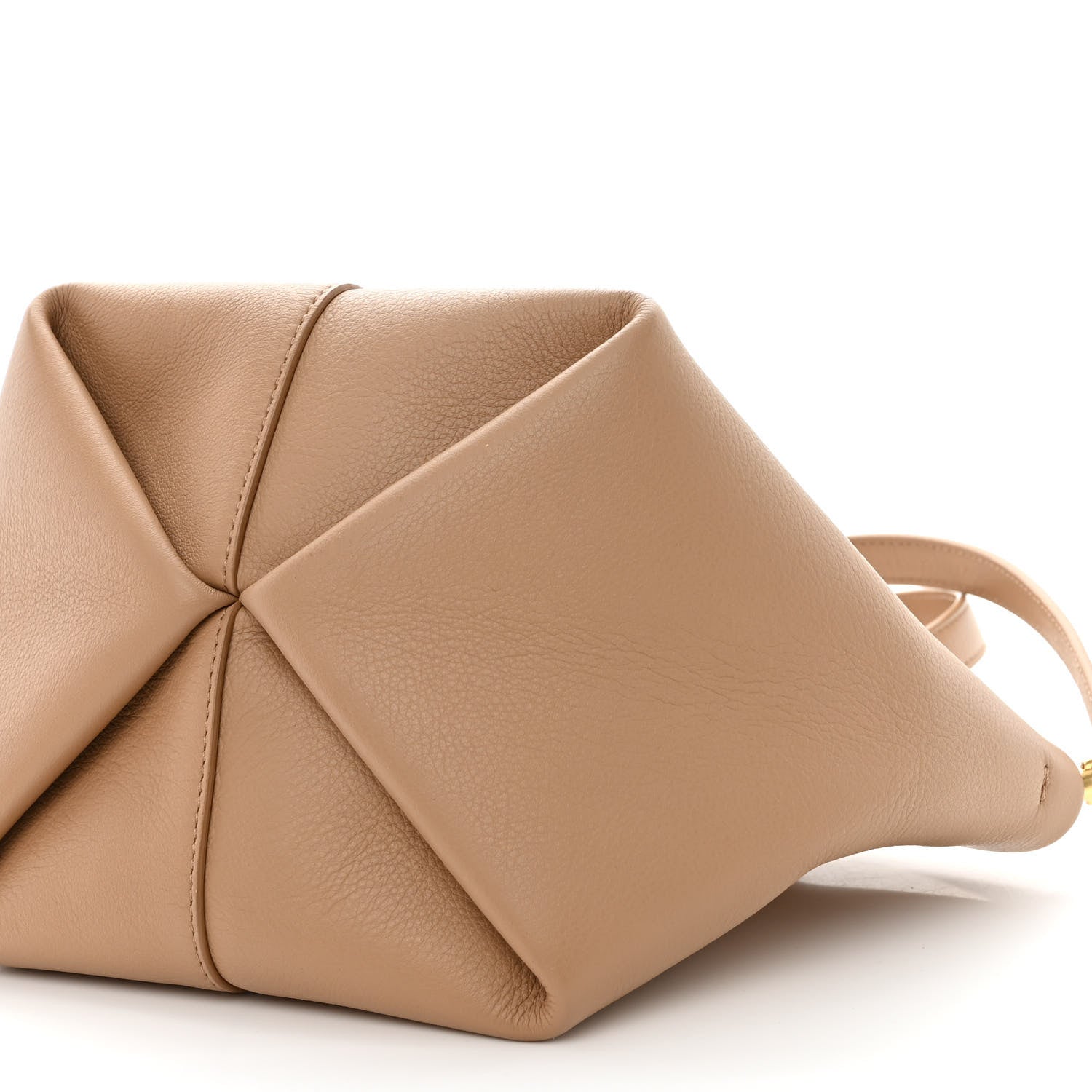 Mansur Gavriel Calfskin Mini Tulipano Bag Nocciola 9 of 10