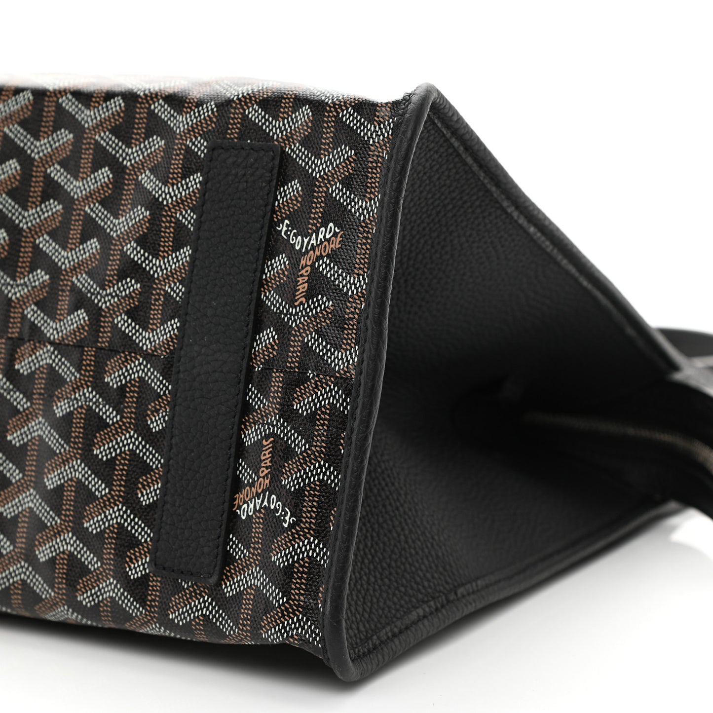 Goyardine Sac Hardy Pet Carrier PM Black