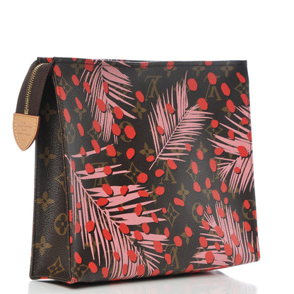 Louis Vuitton Monogram Jungle Dots Toiletry Pouch 26 Sugar Pink Poppy 3 of 11