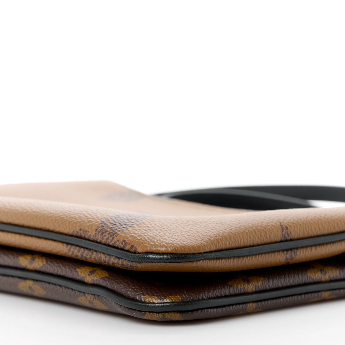Reverse Monogram Giant Double Zip Pochette