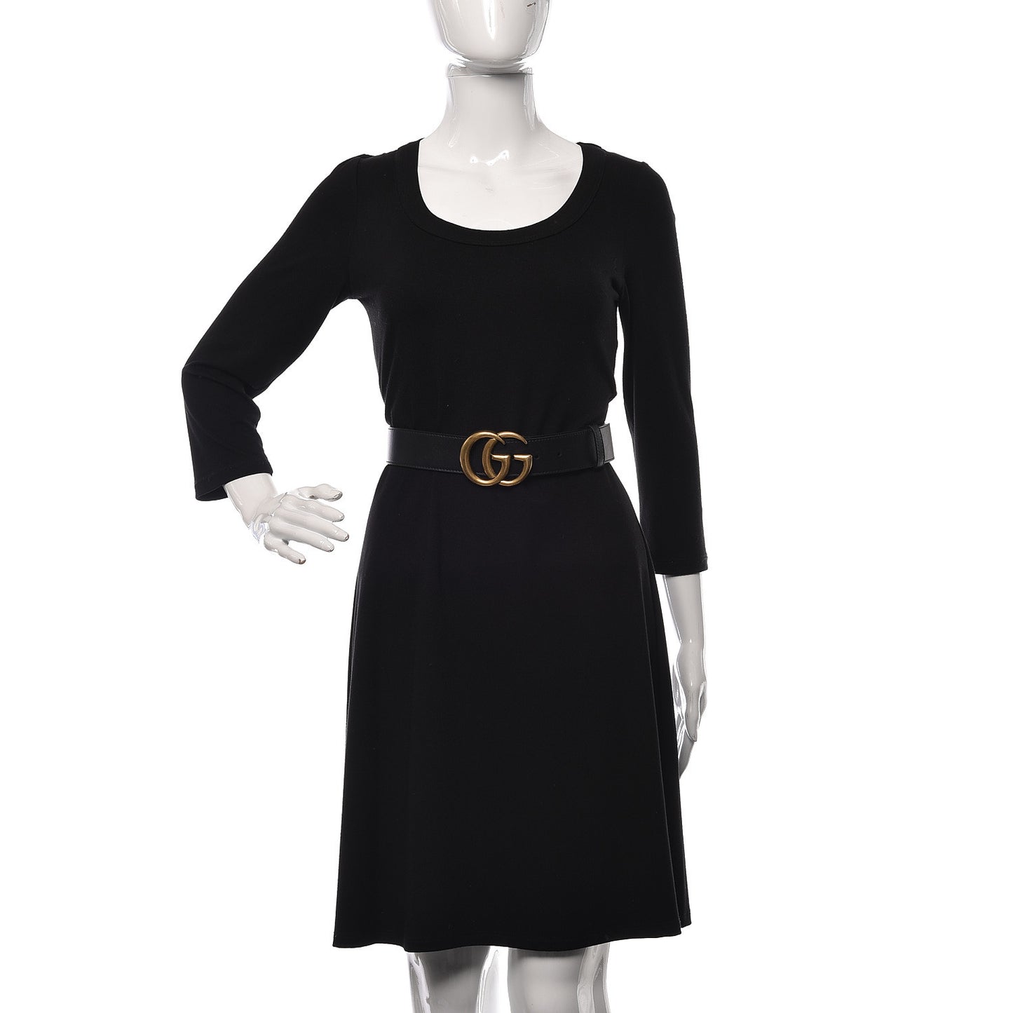 Calfskin Double G 40mm Belt 75 30 Black