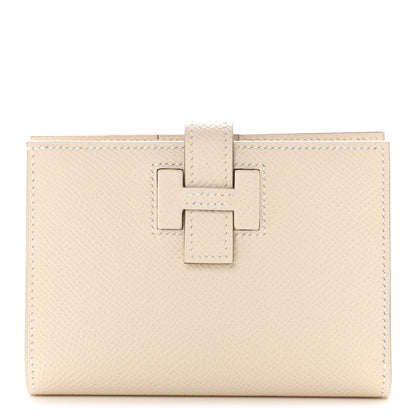 Hermes Epsom H Passant Compact Wallet Craie 1 of 8