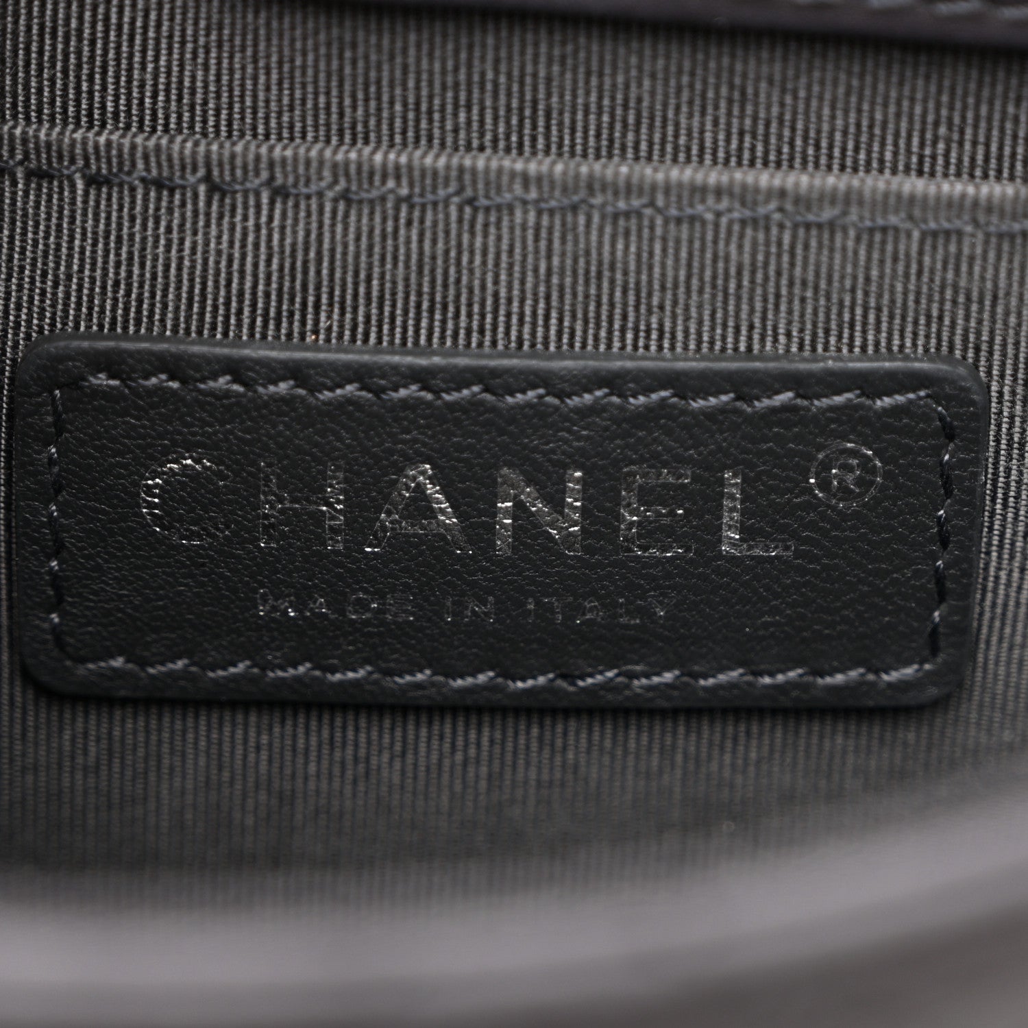 Chanel Calfskin Quilted Small Double Chained Messenger Flap Charcoal 6 of 11