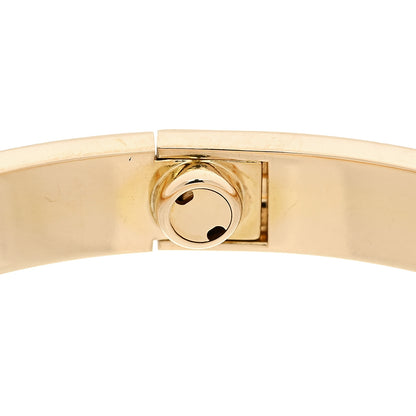 Cartier 18K Yellow Gold LOVE Bracelet 18 7 of 9