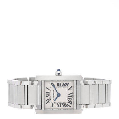 Cartier Stainless Steel 20mm Tank Francaise Quartz Watch 2 of 5