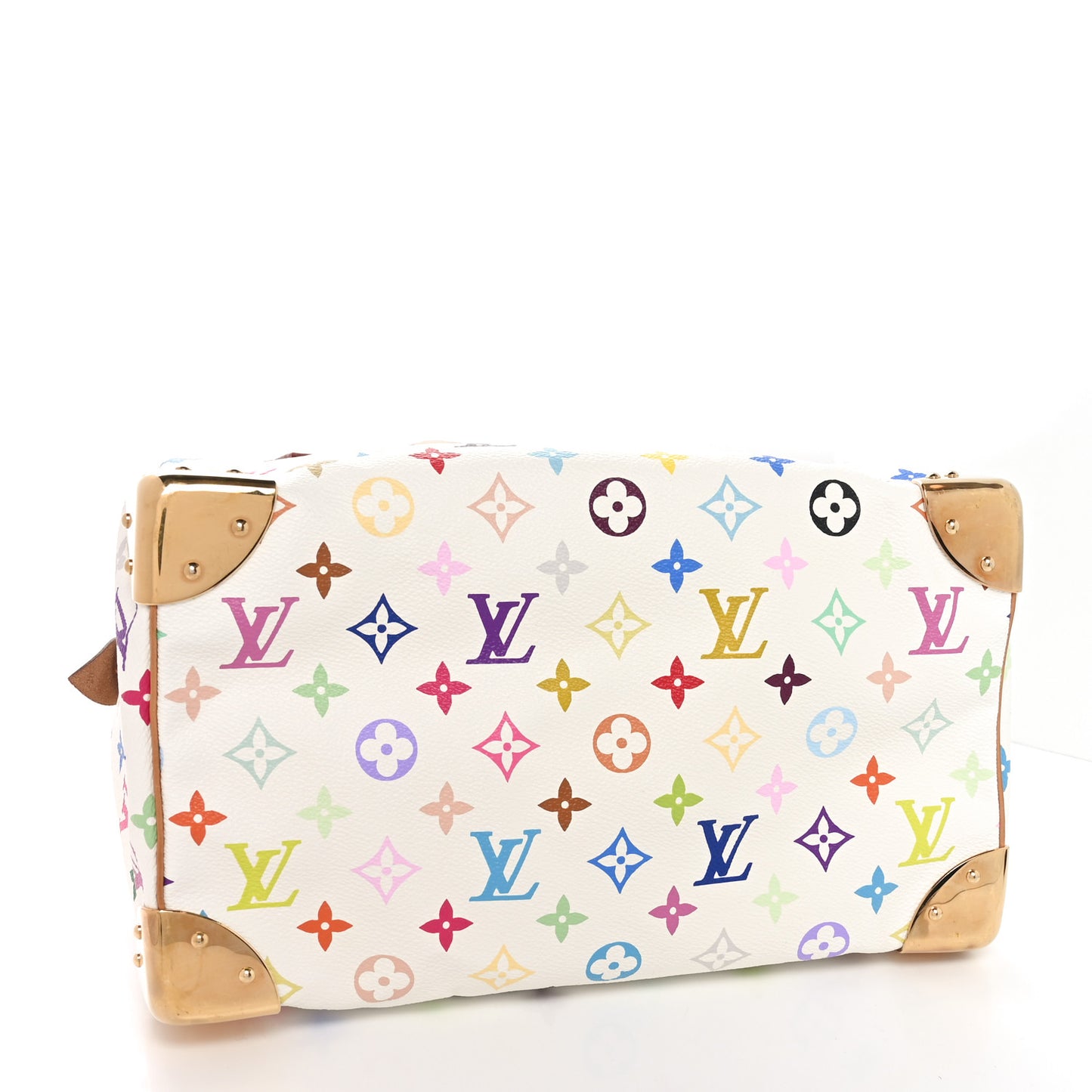 Monogram Multicolor Speedy 30 White