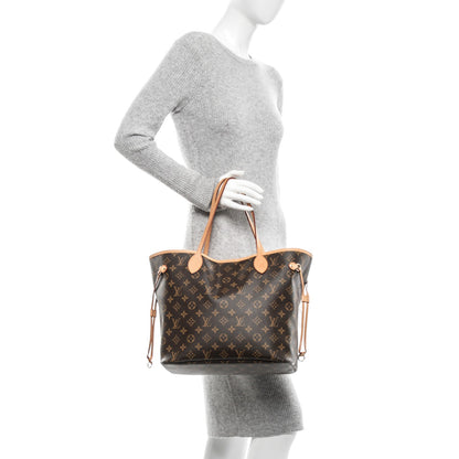 Louis Vuitton Monogram Neo Neverfull MM Rose Ballerine 2 of 6